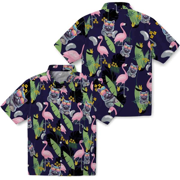 Cat Flamingo Leaves Hawaiian Shirt Latest Model