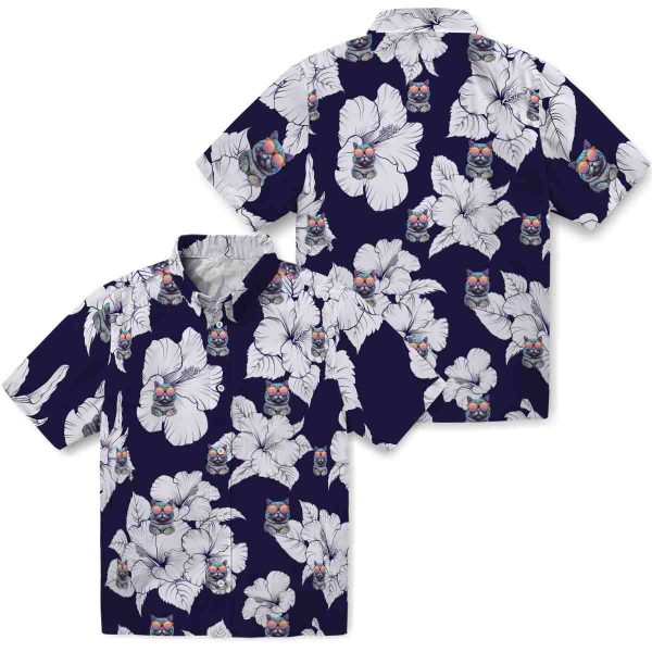 Cat Hibiscus Blooms Hawaiian Shirt Latest Model