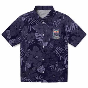 Cat Jungle Vibes Hawaiian Shirt Best selling