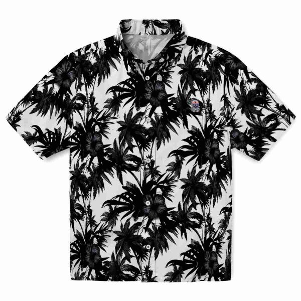 Cat Palm Motifs Hawaiian Shirt Best selling