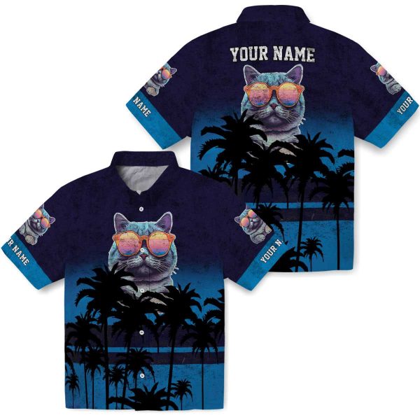 Cat Sunset Pattern Hawaiian Shirt Latest Model