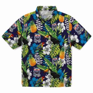 Cat Tropical Toucan Hawaiian Shirt Best selling