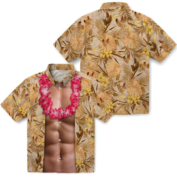 Chicken Chest Illusion Hawaiian Shirt Latest Model