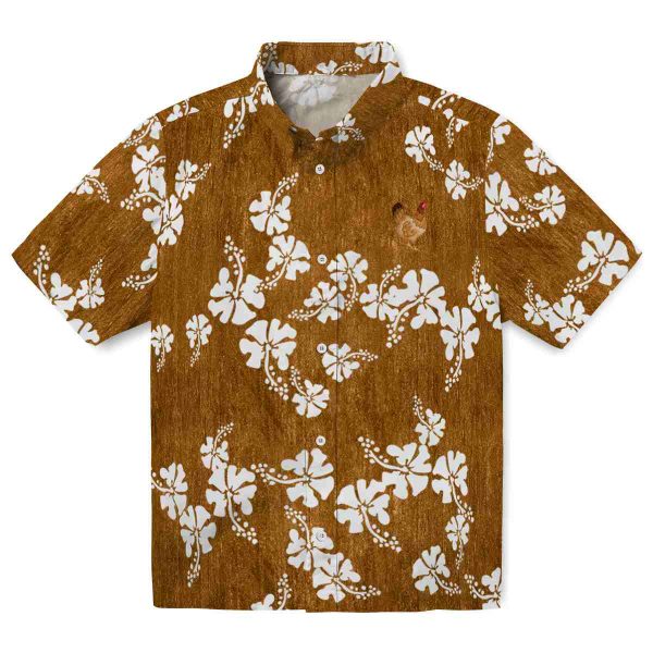 Chicken Hibiscus Clusters Hawaiian Shirt Best selling