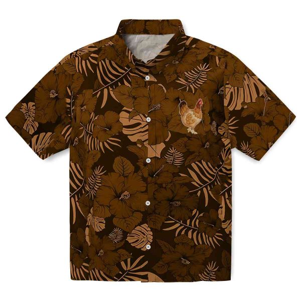 Chicken Jungle Vibes Hawaiian Shirt Best selling