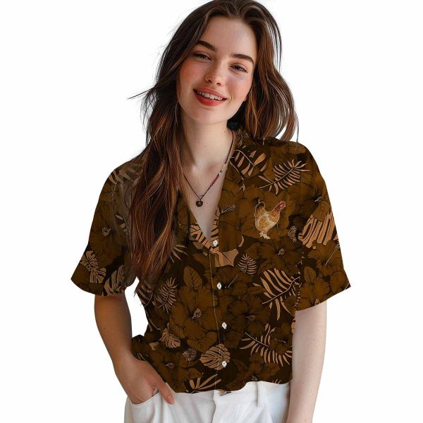 Chicken Jungle Vibes Hawaiian Shirt Trendy