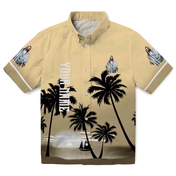 Christian Beach Sunset Hawaiian Shirt Best selling