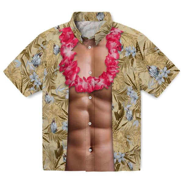 Christian Chest Illusion Hawaiian Shirt Best selling