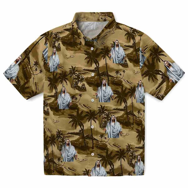 Christian Coastal Palms Hawaiian Shirt Best selling