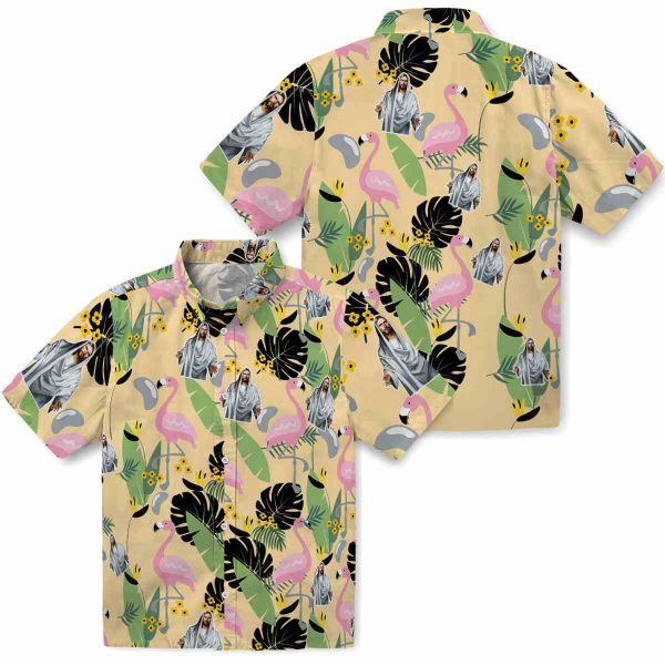 Christian Flamingo Leaves Hawaiian Shirt Latest Model