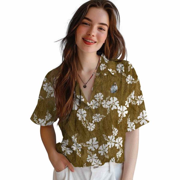 Christian Hibiscus Clusters Hawaiian Shirt Trendy