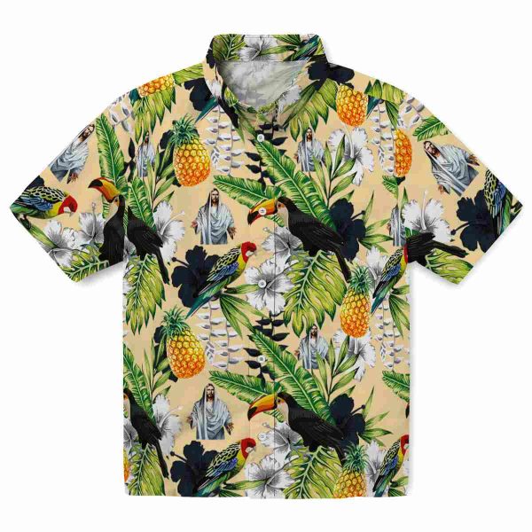 Christian Tropical Toucan Hawaiian Shirt Best selling