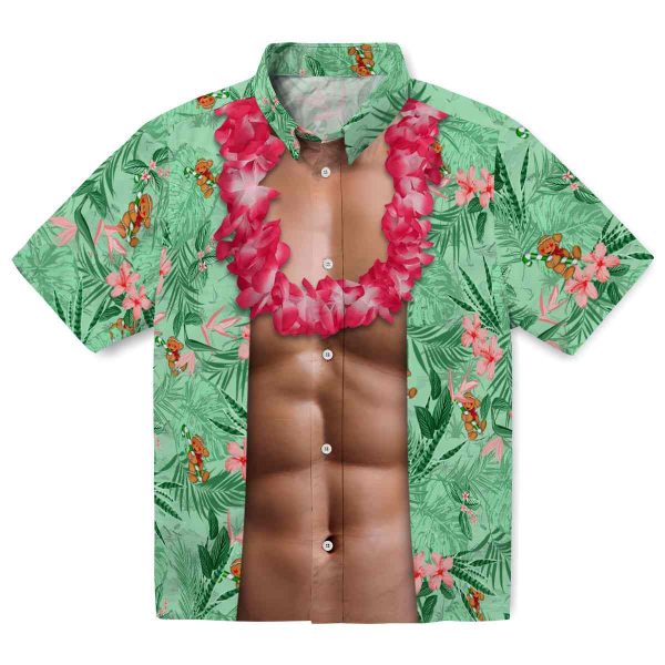 Christmas Chest Illusion Hawaiian Shirt Best selling