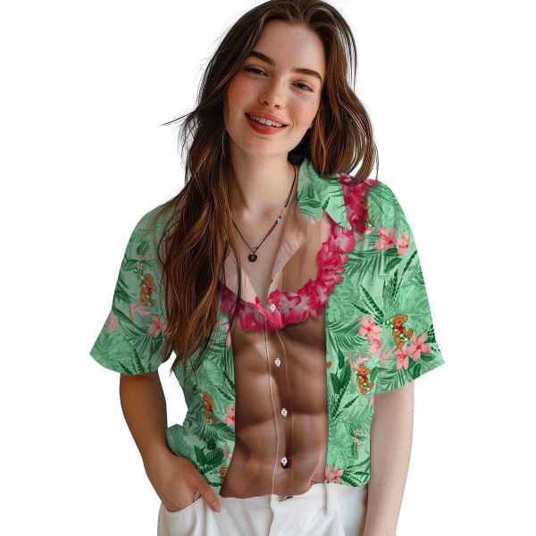 Christmas Chest Illusion Hawaiian Shirt Trendy