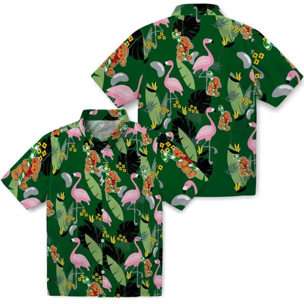 Christmas Flamingo Leaves Hawaiian Shirt Latest Model