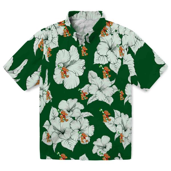 Christmas Hibiscus Blooms Hawaiian Shirt Best selling