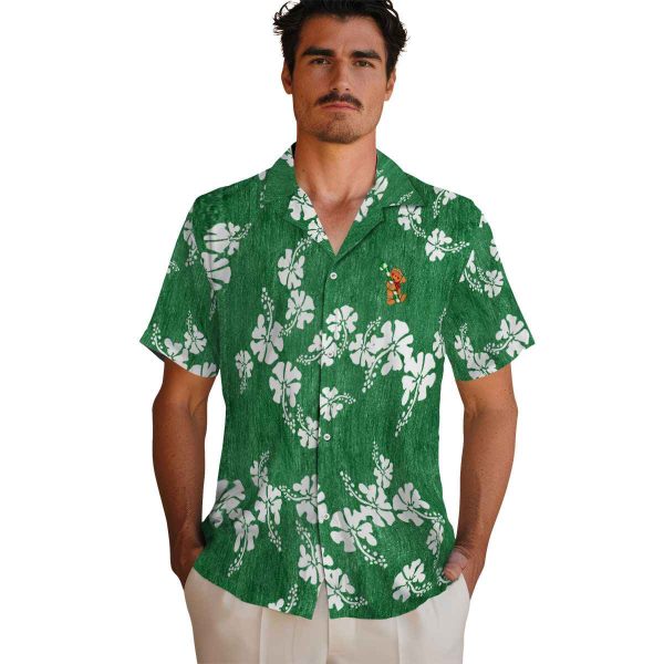 Christmas Hibiscus Clusters Hawaiian Shirt High quality