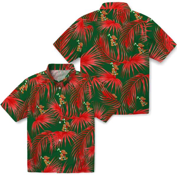 Christmas Leafy Palms Hawaiian Shirt Latest Model