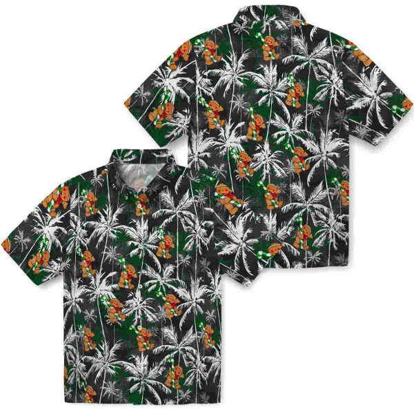 Christmas Palm Pattern Hawaiian Shirt Latest Model