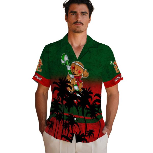 Christmas Sunset Pattern Hawaiian Shirt High quality