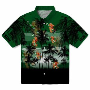 Christmas Sunset Scene Hawaiian Shirt Best selling