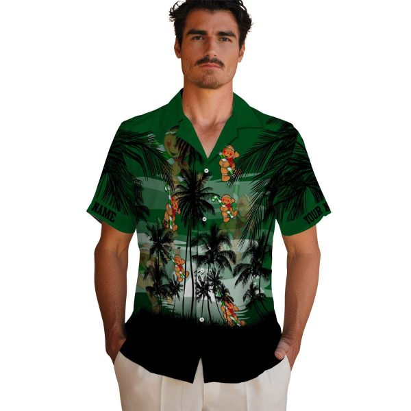 Christmas Sunset Scene Hawaiian Shirt High quality