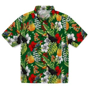 Christmas Tropical Toucan Hawaiian Shirt Best selling