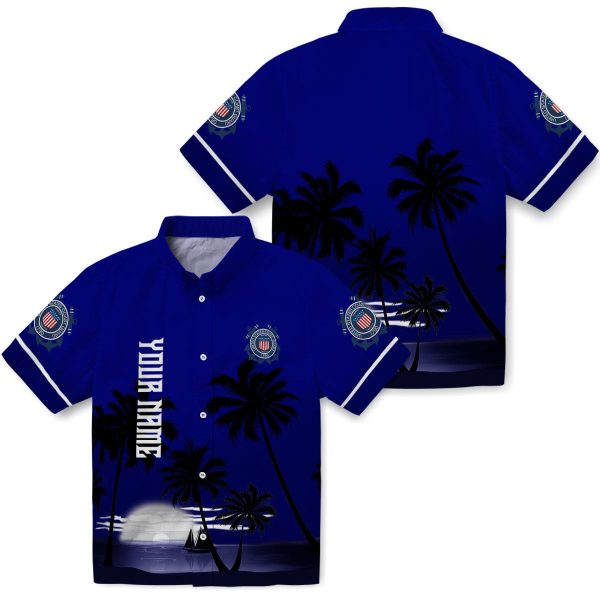 Coast Guard Beach Sunset Hawaiian Shirt Latest Model