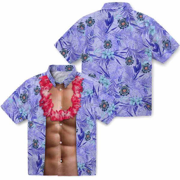 Coast Guard Chest Illusion Hawaiian Shirt Latest Model