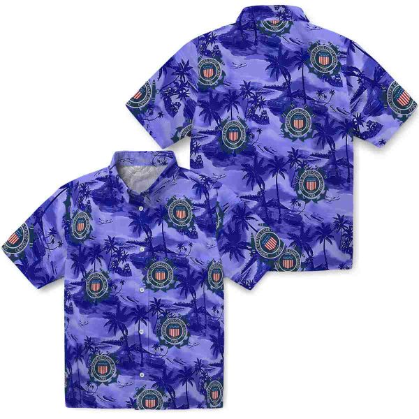 Coast Guard Coastal Palms Hawaiian Shirt Latest Model