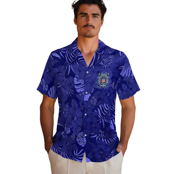 Coast Guard Jungle Vibes Hawaiian Shirt High quality