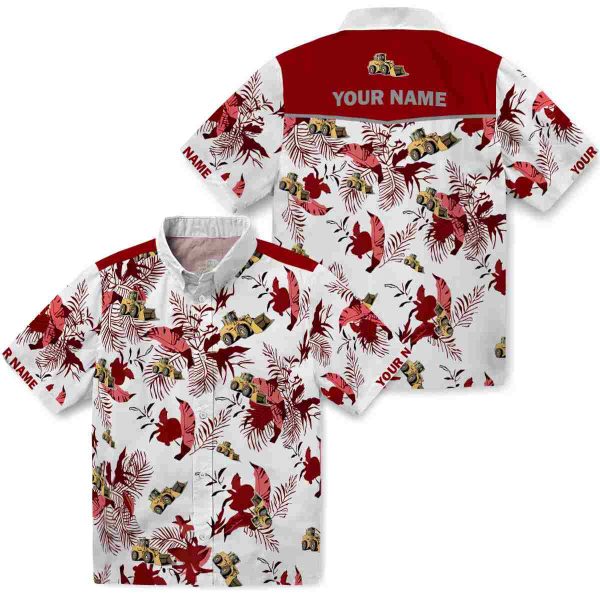 Construction Botanical Theme Hawaiian Shirt Latest Model