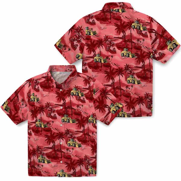 Construction Coastal Palms Hawaiian Shirt Latest Model