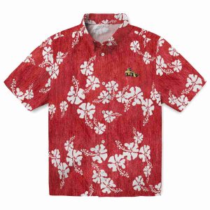 Construction Hibiscus Clusters Hawaiian Shirt Best selling