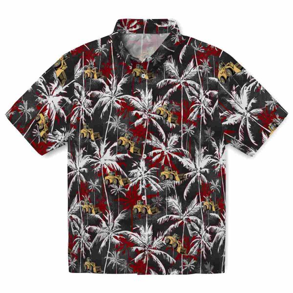 Construction Palm Pattern Hawaiian Shirt Best selling