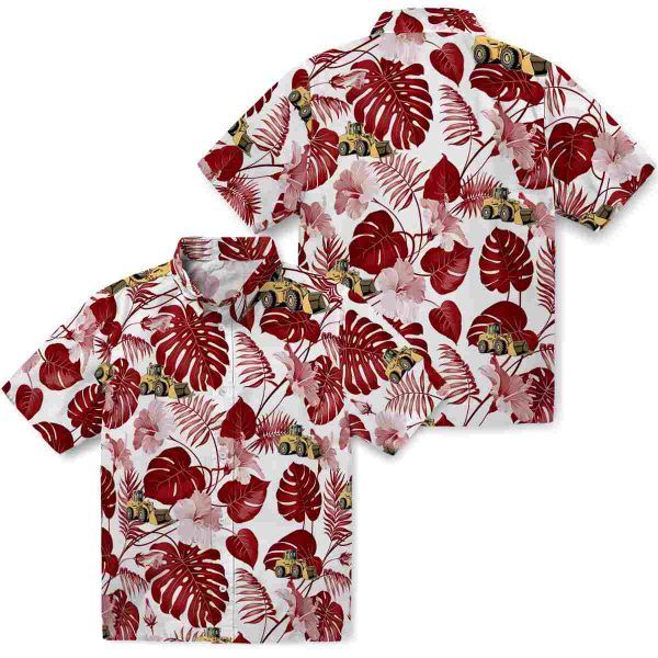 Construction Tropical Plants Hawaiian Shirt Latest Model