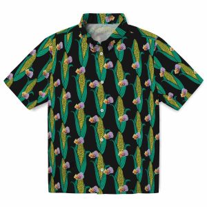 Coral Corn Motifs Hawaiian Shirt Best selling