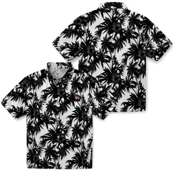 Coral Palm Motifs Hawaiian Shirt Latest Model