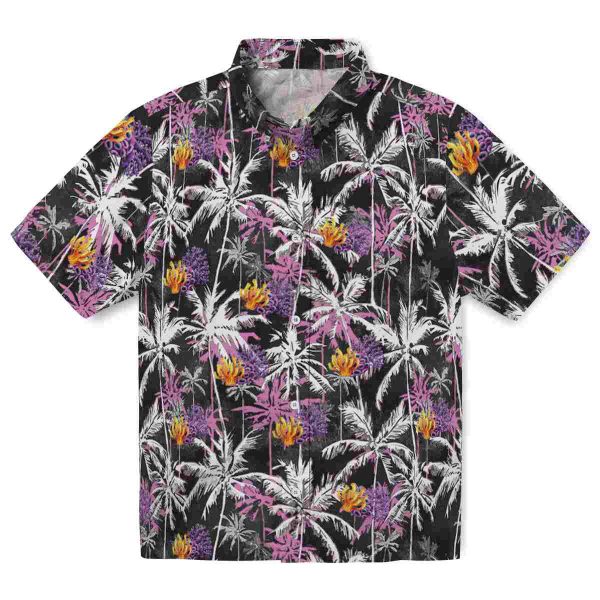 Coral Palm Pattern Hawaiian Shirt Best selling