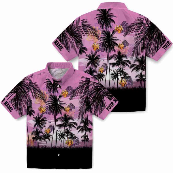 Coral Sunset Scene Hawaiian Shirt Latest Model