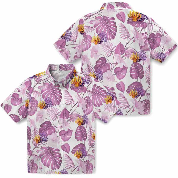 Coral Tropical Plants Hawaiian Shirt Latest Model