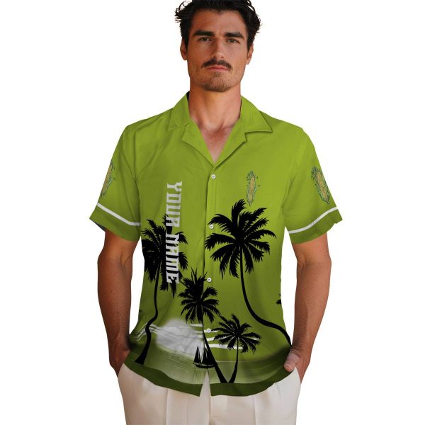 Corn Beach Sunset Hawaiian Shirt High quality