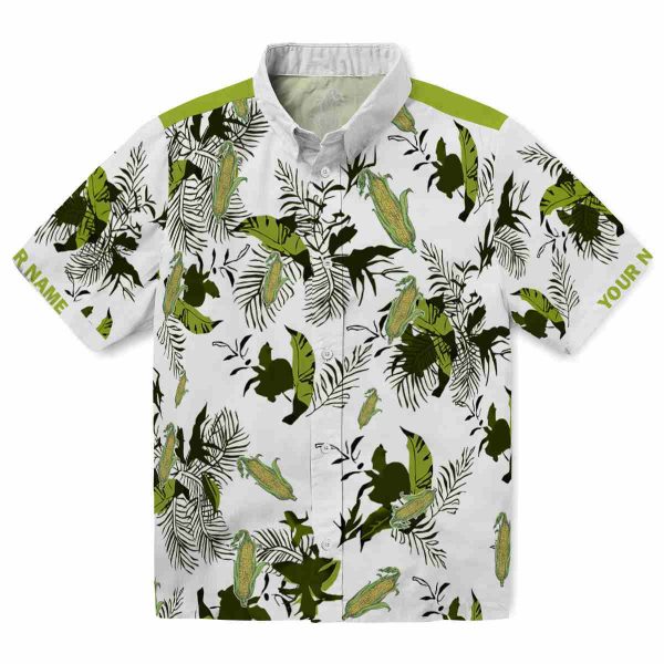 Corn Botanical Theme Hawaiian Shirt Best selling