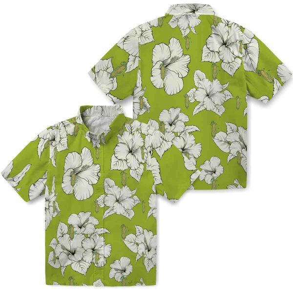 Corn Hibiscus Blooms Hawaiian Shirt Latest Model