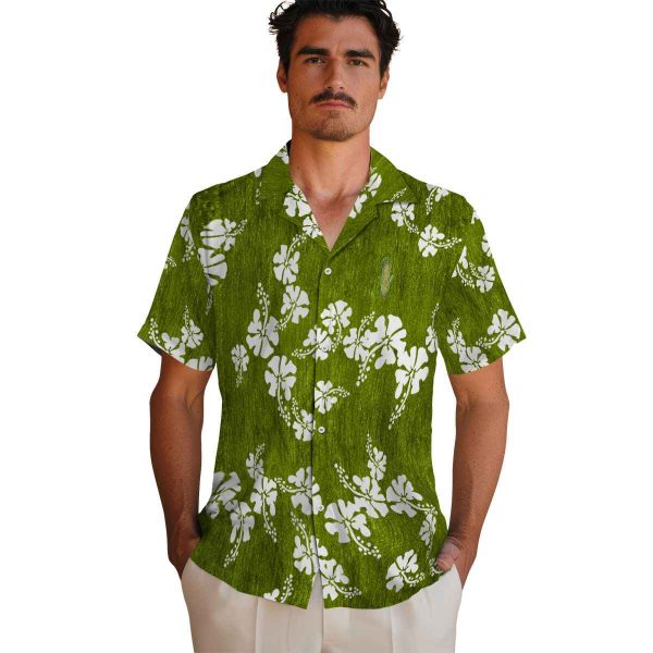 Corn Hibiscus Clusters Hawaiian Shirt High quality