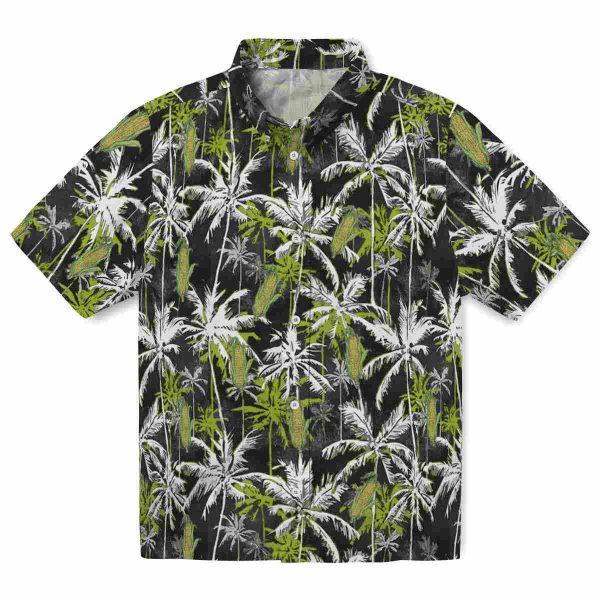 Corn Palm Pattern Hawaiian Shirt Best selling