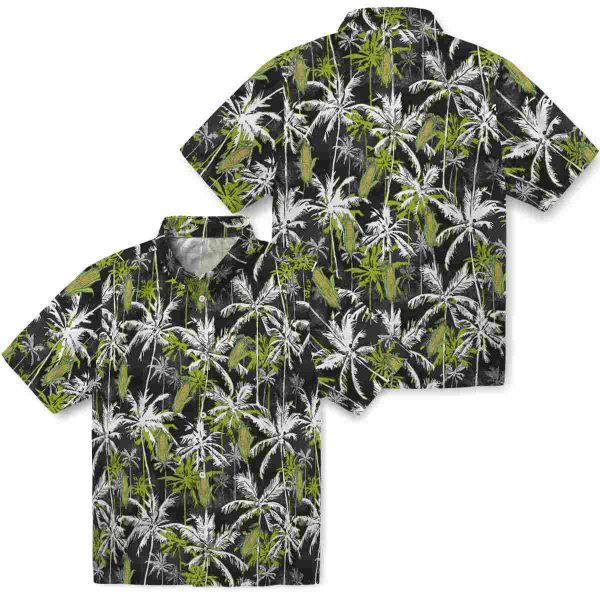 Corn Palm Pattern Hawaiian Shirt Latest Model