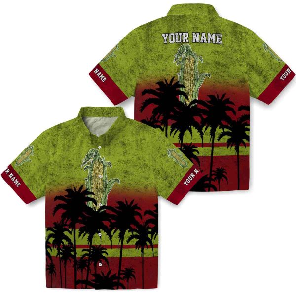 Corn Sunset Pattern Hawaiian Shirt Latest Model