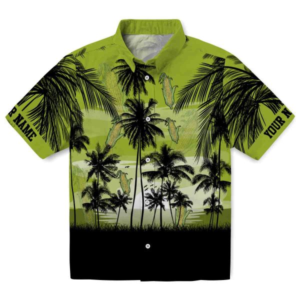 Corn Sunset Scene Hawaiian Shirt Best selling