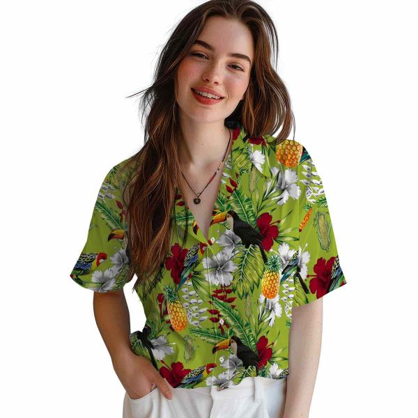 Corn Tropical Toucan Hawaiian Shirt Trendy